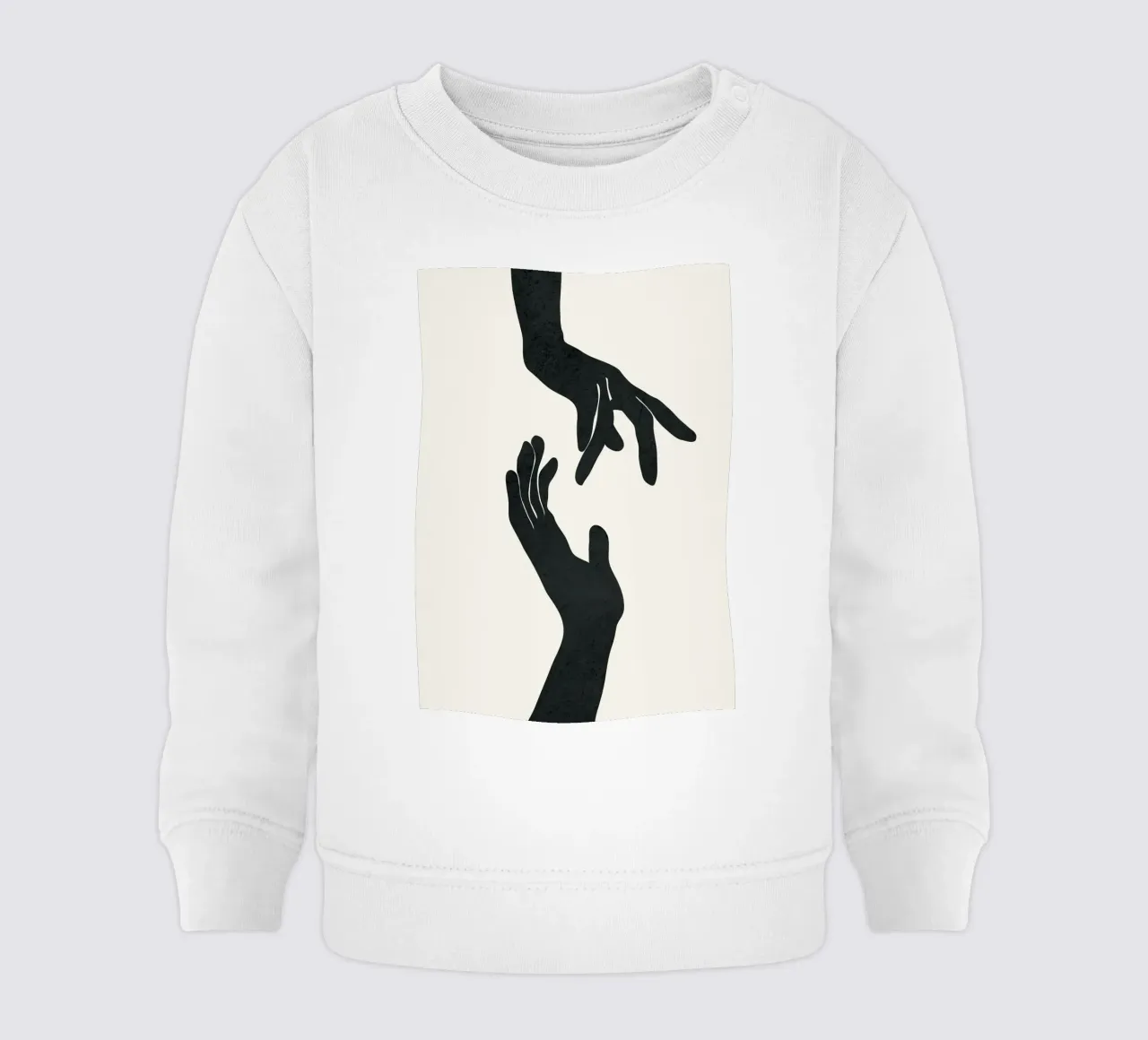 Abstract Hands felpa neonato da Nadjaa