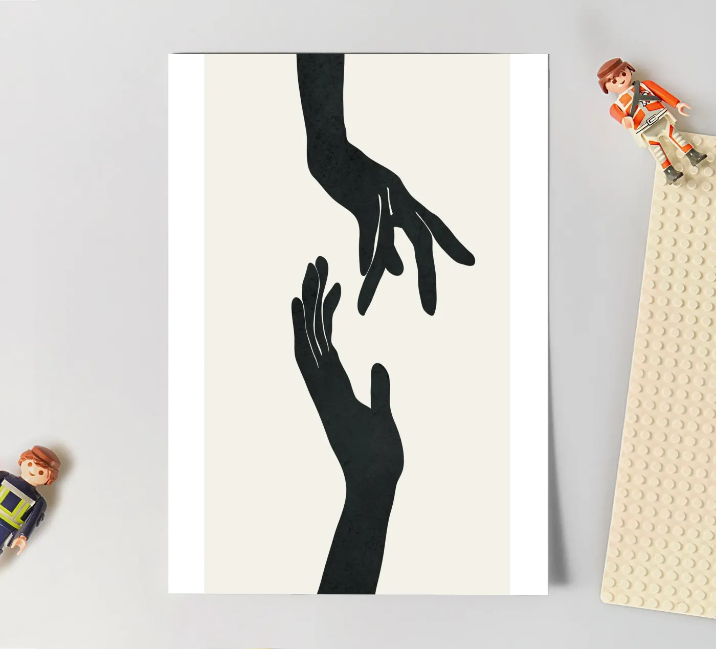 Abstract Hands sticker sheet by Nadjaa