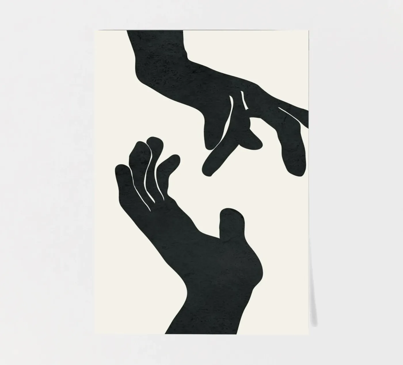 Abstract Hands sticker sheet by Nadjaa