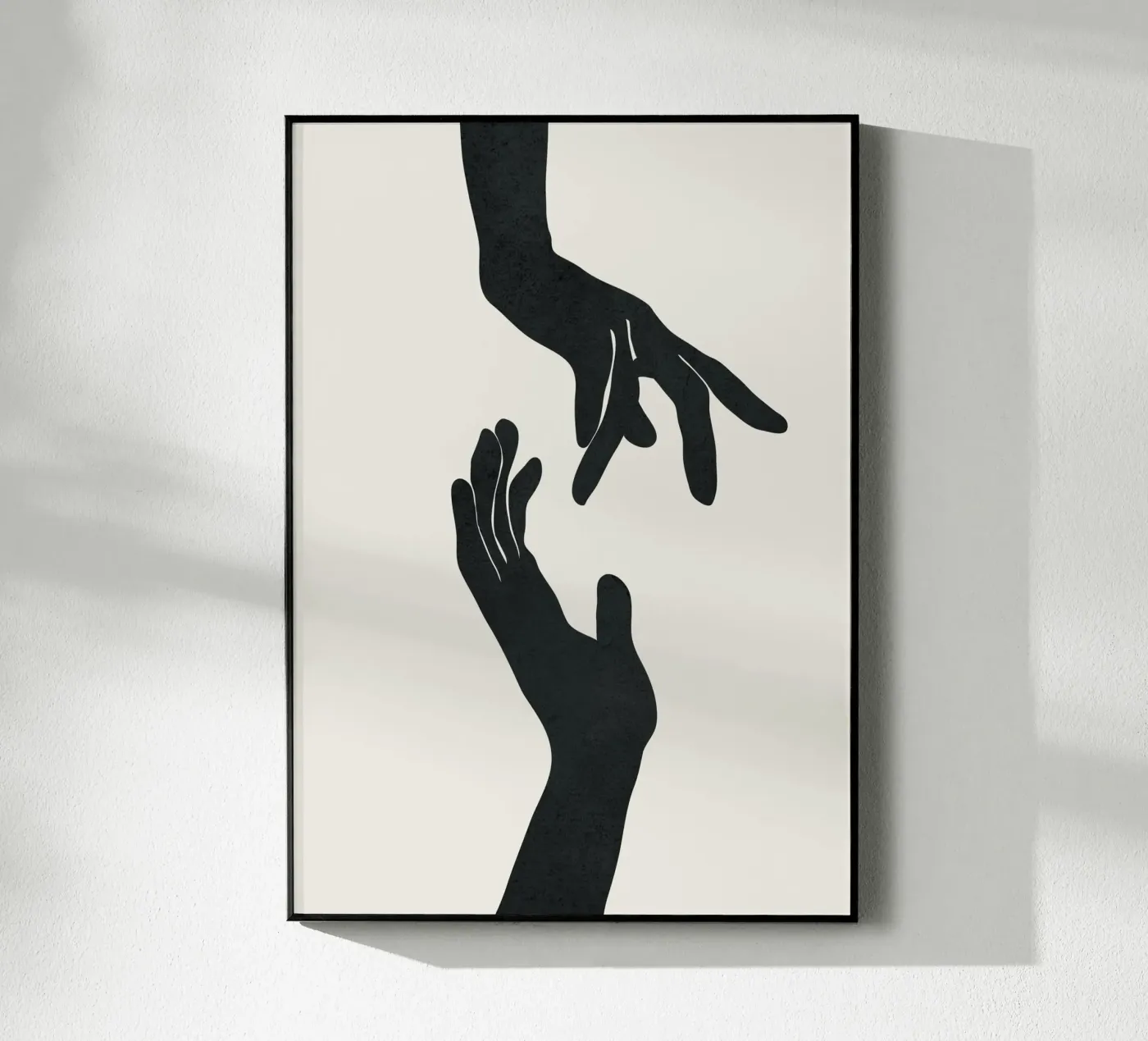 Abstract Hands Acryl-Glas von Nadjaa