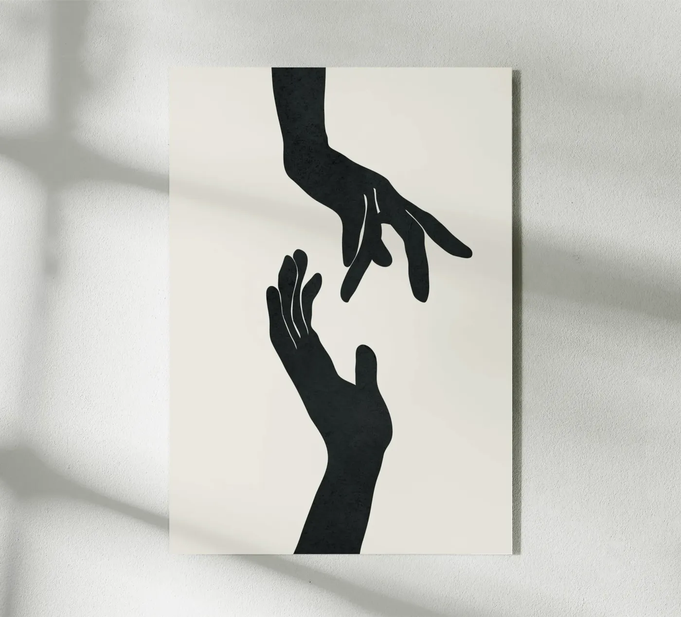 Abstract Hands Acryl-Glas von Nadjaa