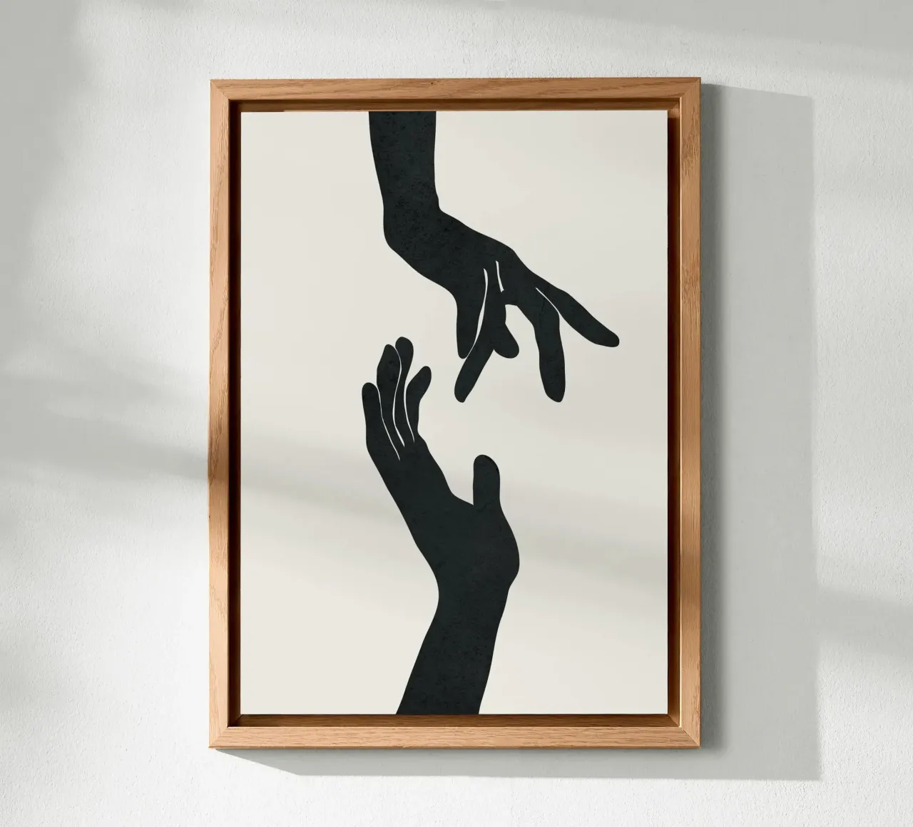 Abstract Hands alluminio dibond da Nadjaa