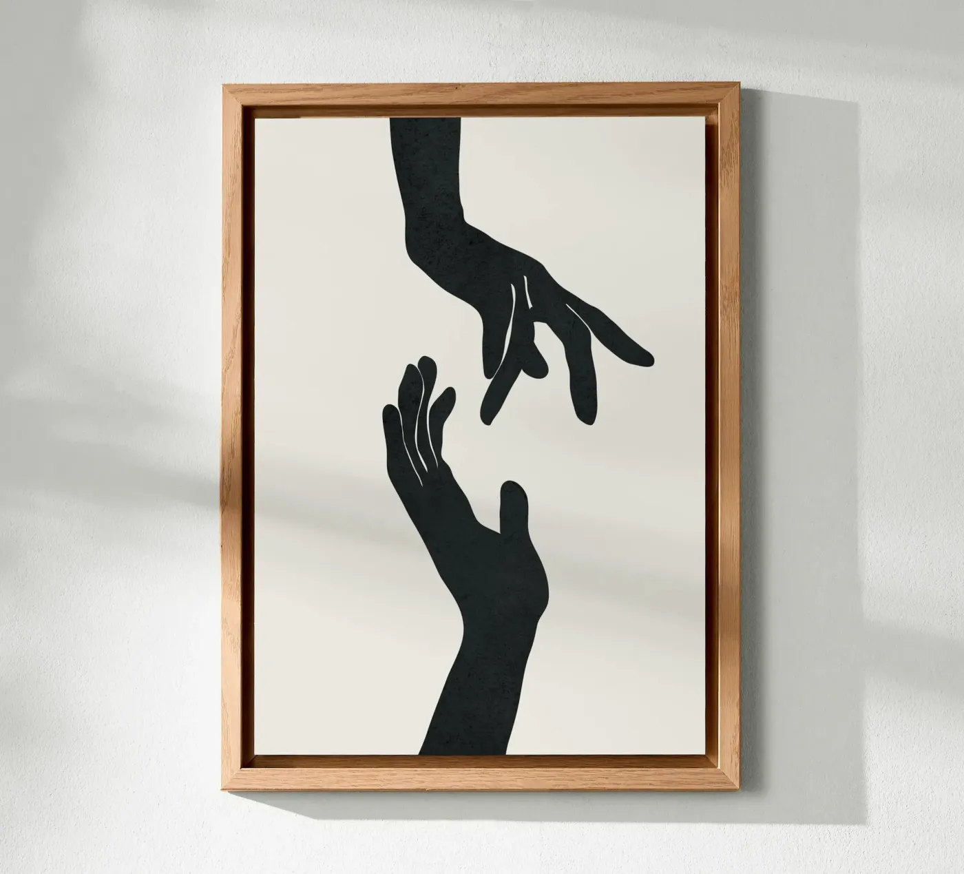 Abstract Hands alluminio dibond da Nadjaa