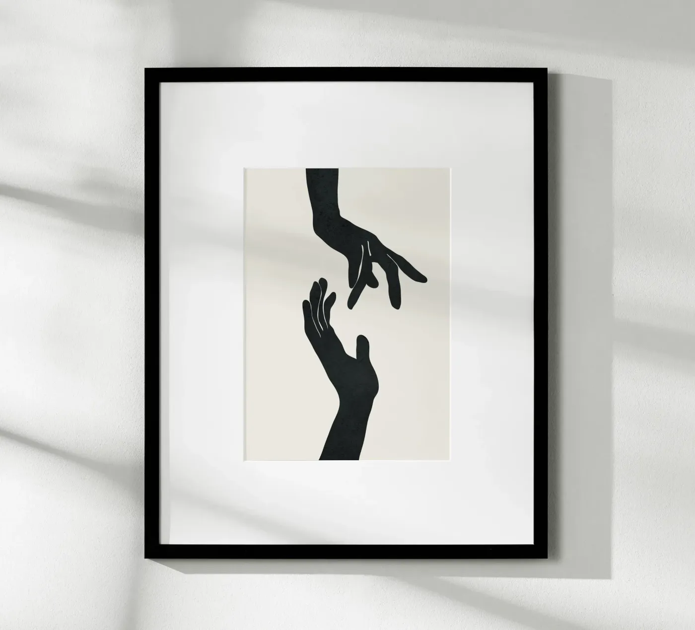 Abstract Hands poster de Nadjaa
