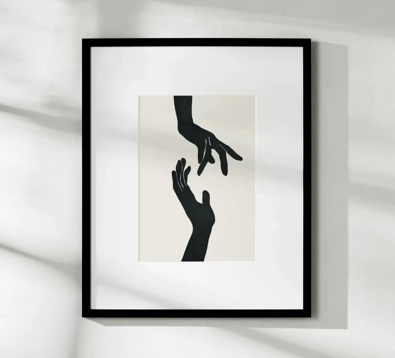 Abstract Hands poster da Nadjaa