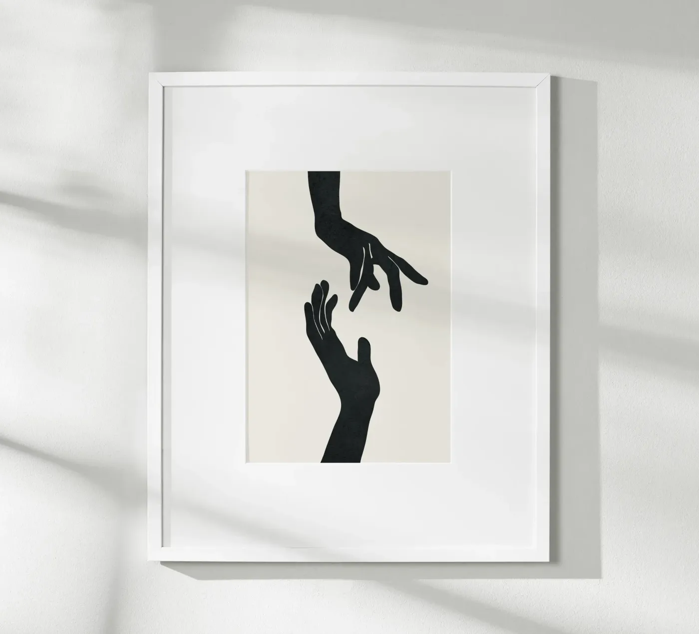 Abstract Hands poster de Nadjaa