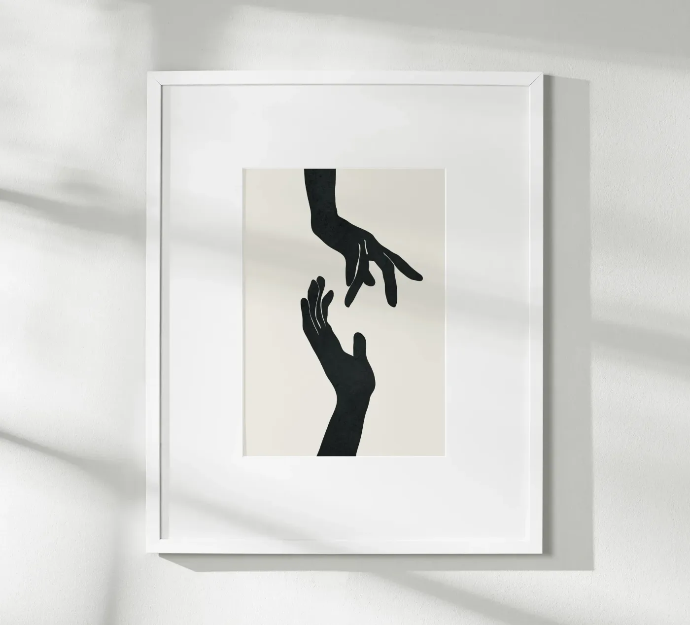 Abstract Hands poster da Nadjaa