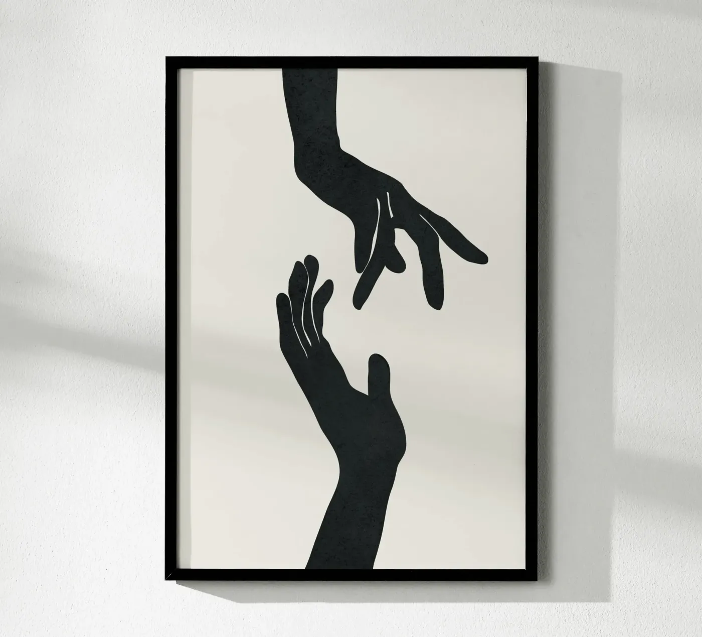 Abstract Hands poster de Nadjaa