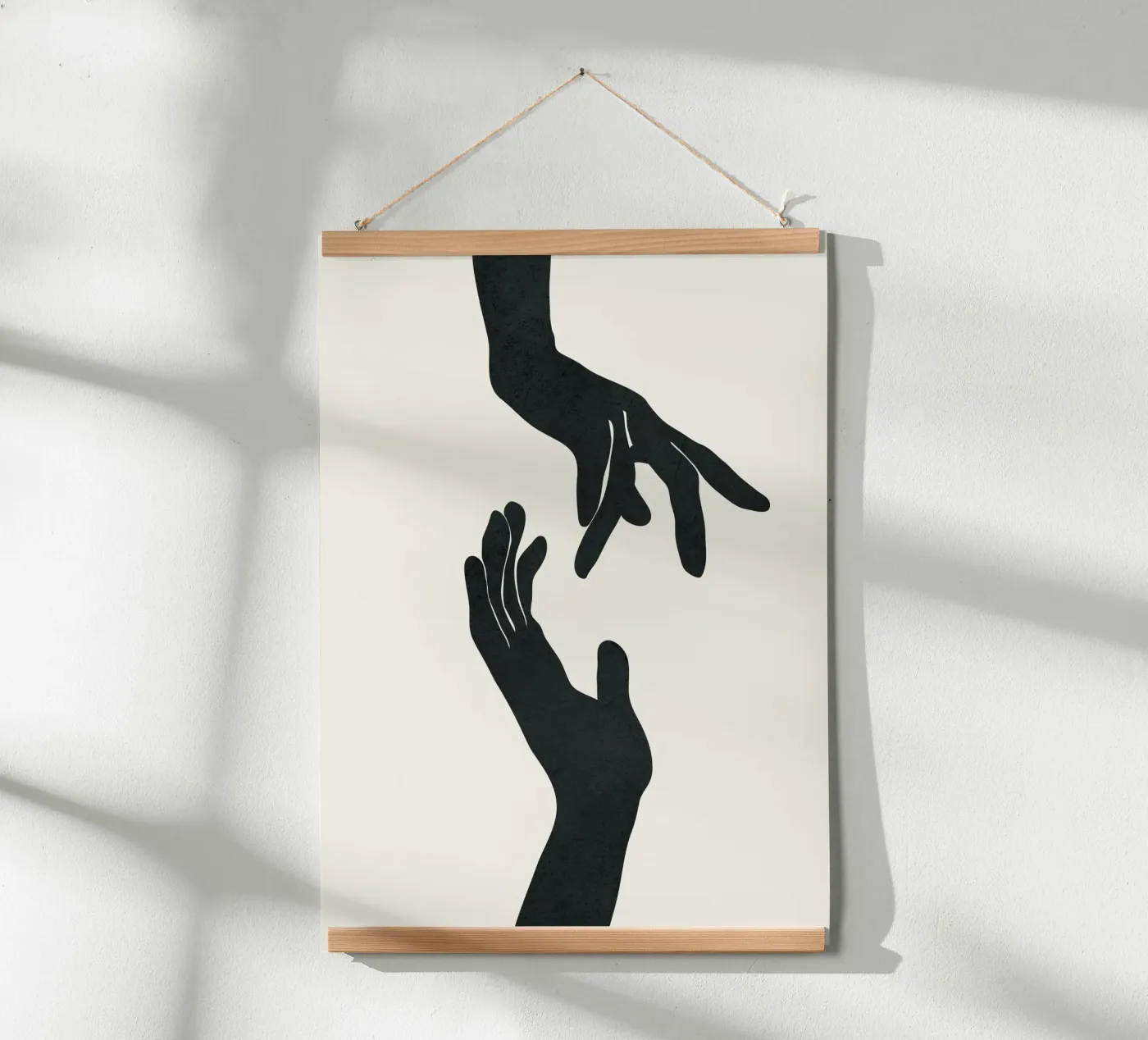 Abstract Hands poster da Nadjaa