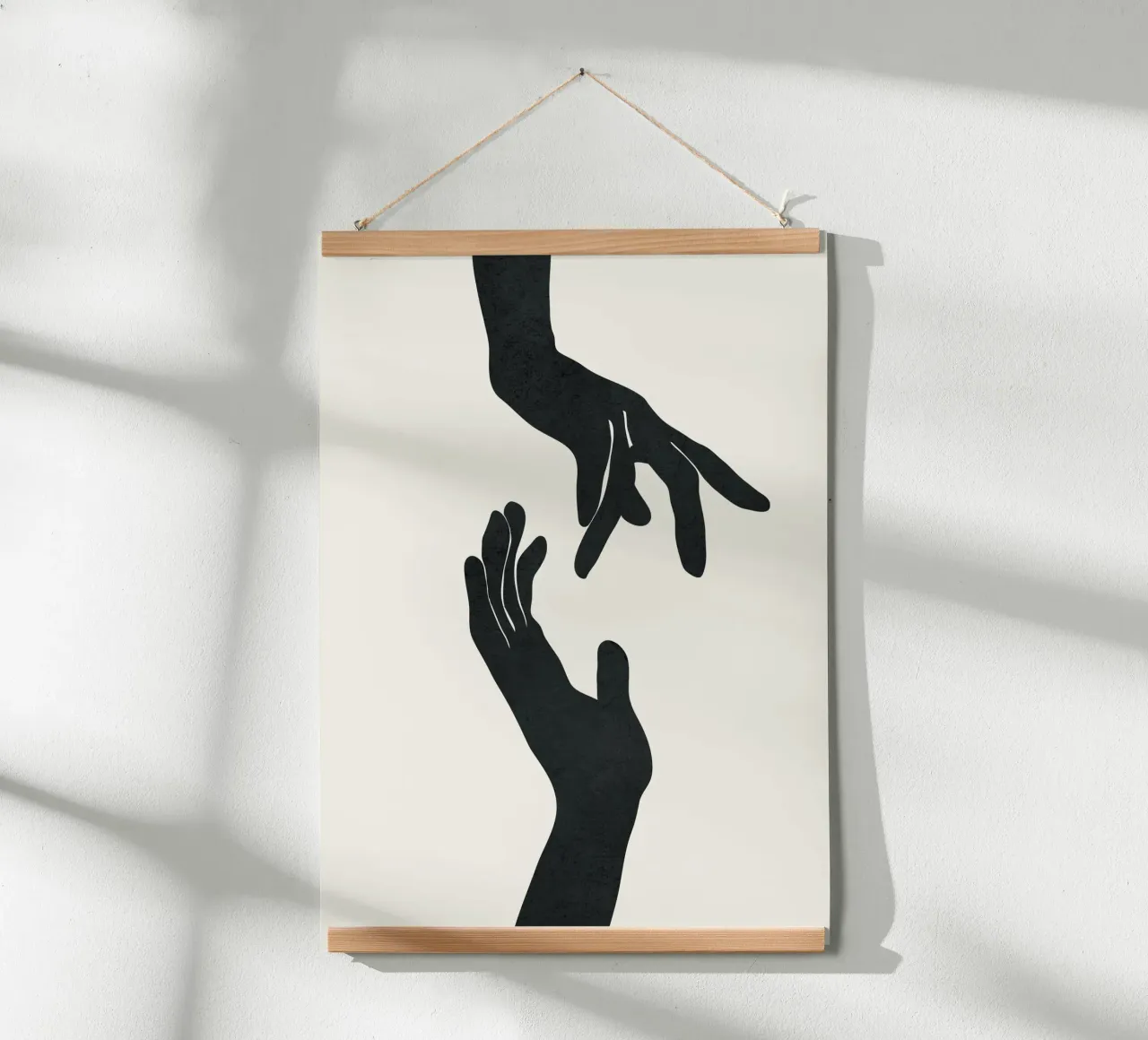 Abstract Hands poster da Nadjaa