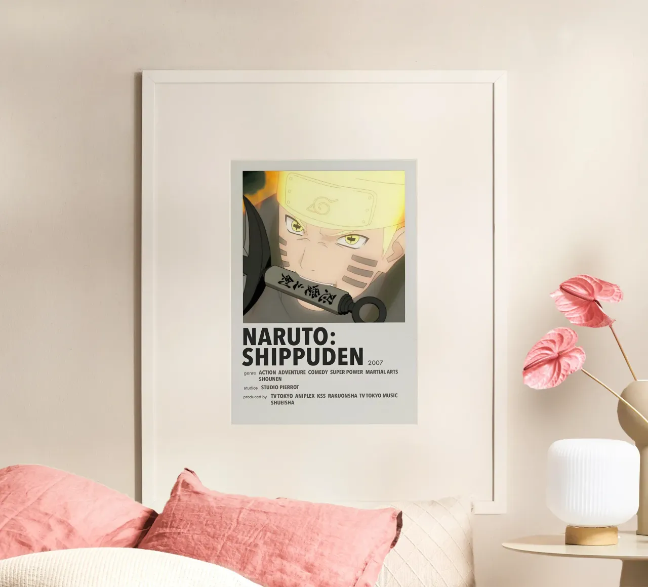 NARUTO: SHIPPUDEN  2007 poster da Totoya