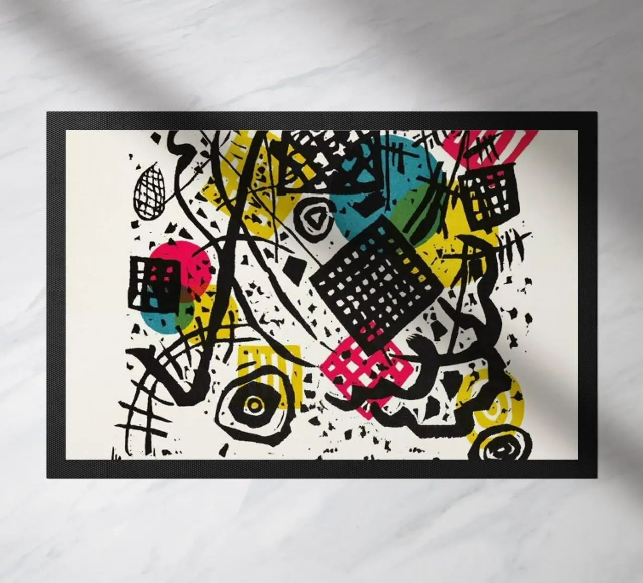 Kandinsky - Kleine Welten V zerbino da Vintage by JUNIQE