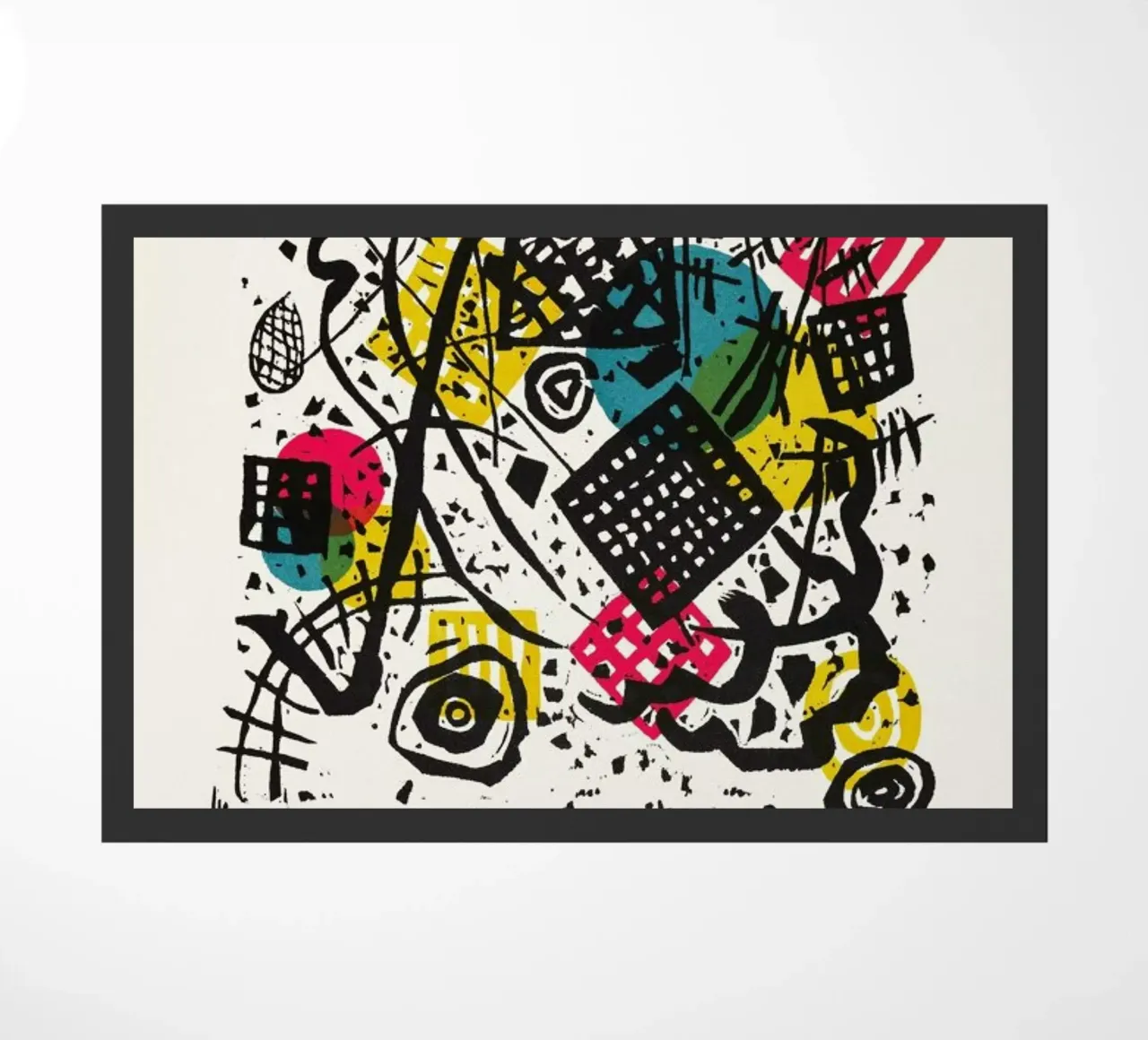 Kandinsky - Kleine Welten V zerbino da Vintage by JUNIQE
