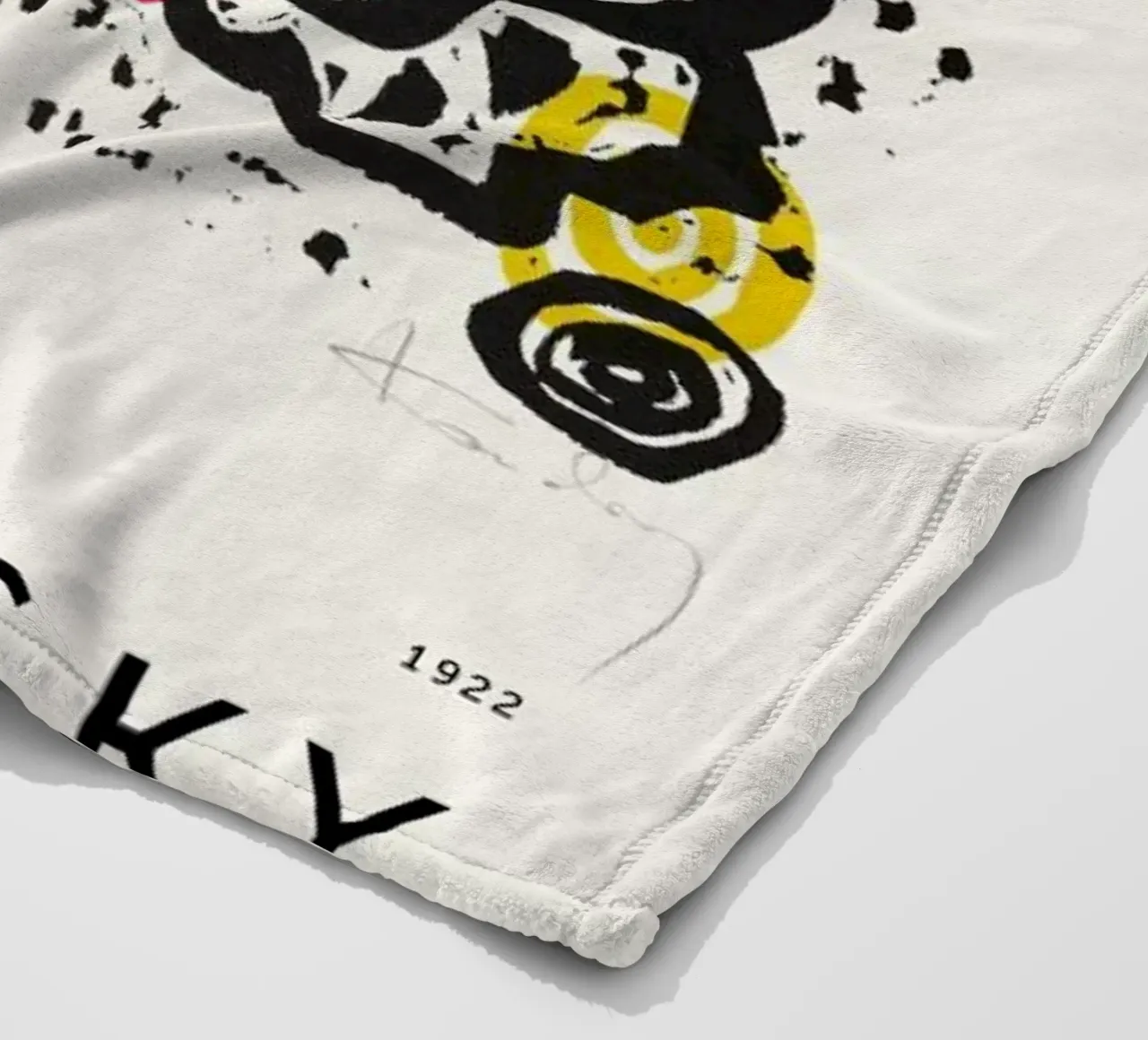 Kandinsky - Kleine Welten V coperta in pile da Vintage by JUNIQE