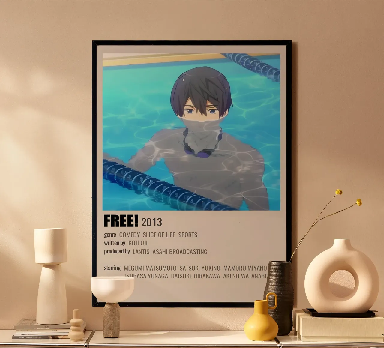 FREE! 2013 poster con telaio in plastica da Totoya