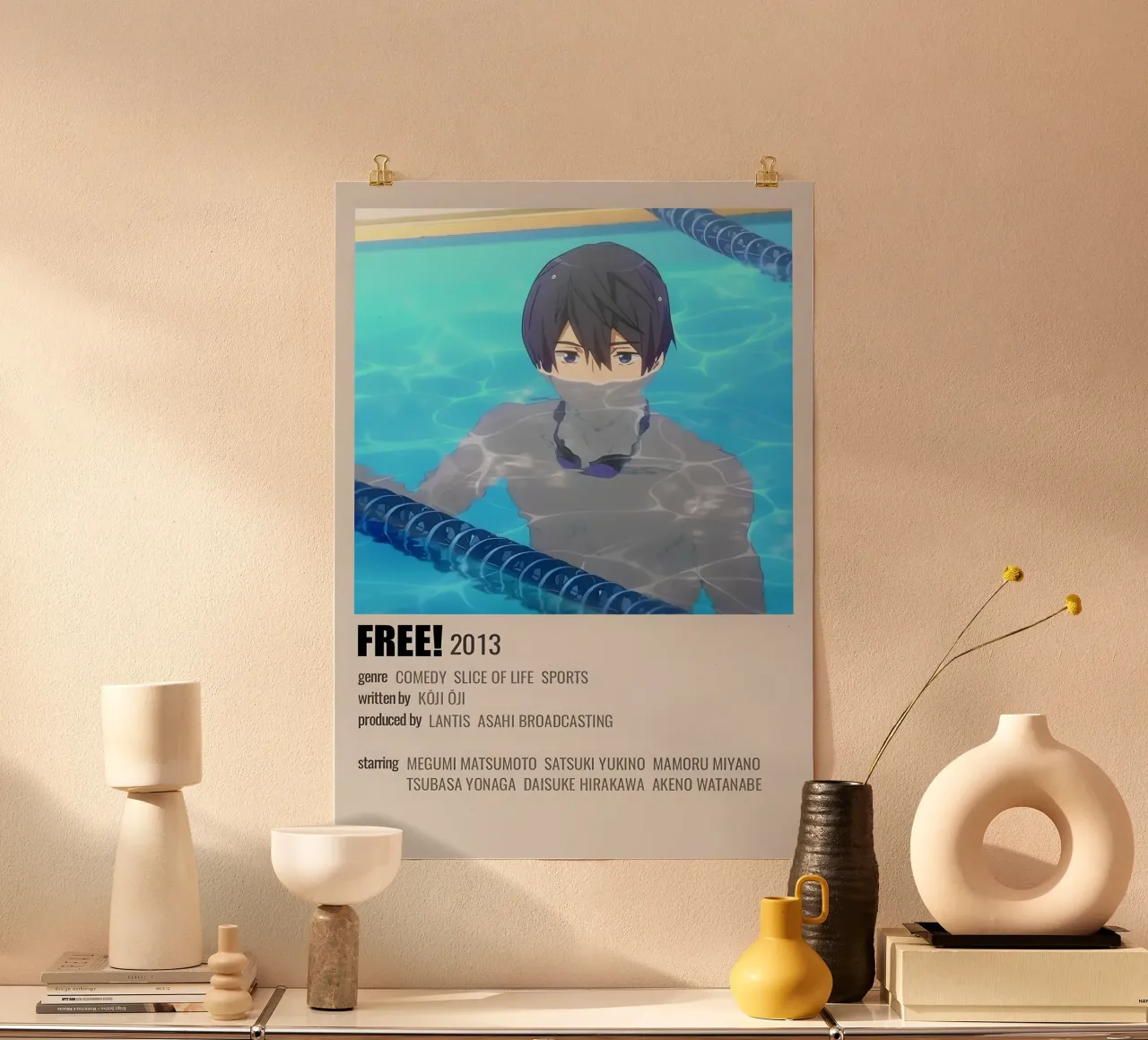 FREE! 2013 poster con telaio in plastica da Totoya