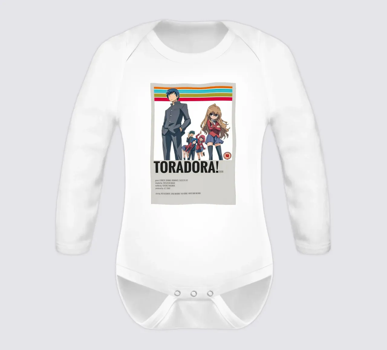 TORADORA! 2008 long-sleeve baby romper by Totoya