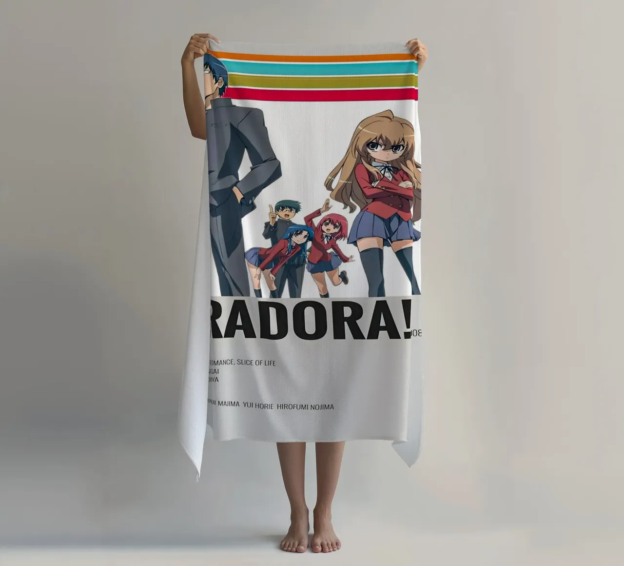 TORADORA! 2008 beach towel by Totoya