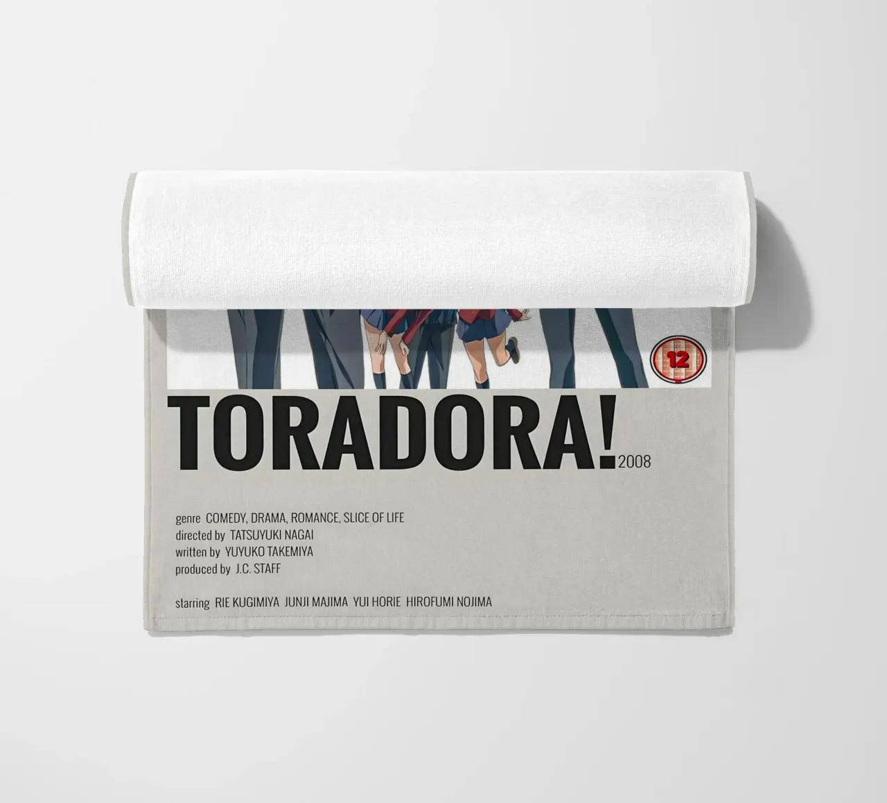 TORADORA! 2008 beach towel by Totoya