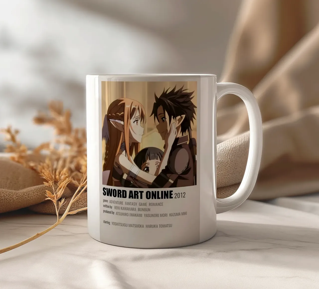 SWORD ART ONLINE 2012 tazza in ceramica da Totoya