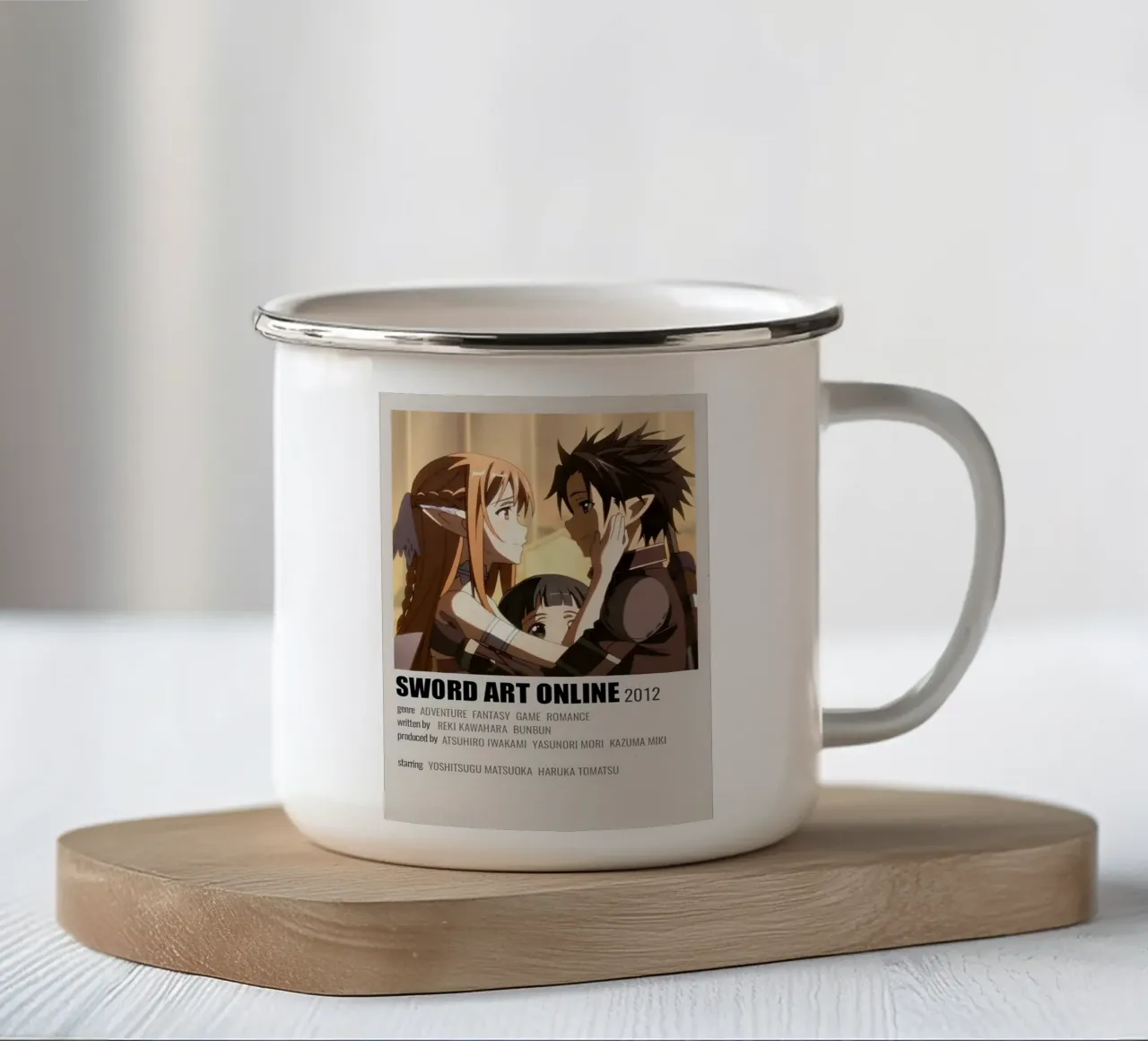 SWORD ART ONLINE 2012 tazza in smalto da Totoya