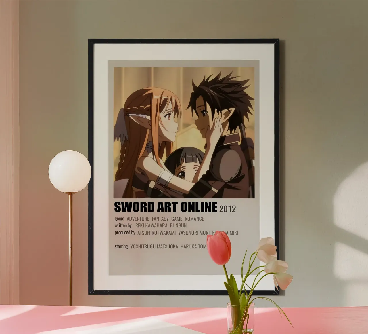 SWORD ART ONLINE 2012 carta hahnemühle da Totoya