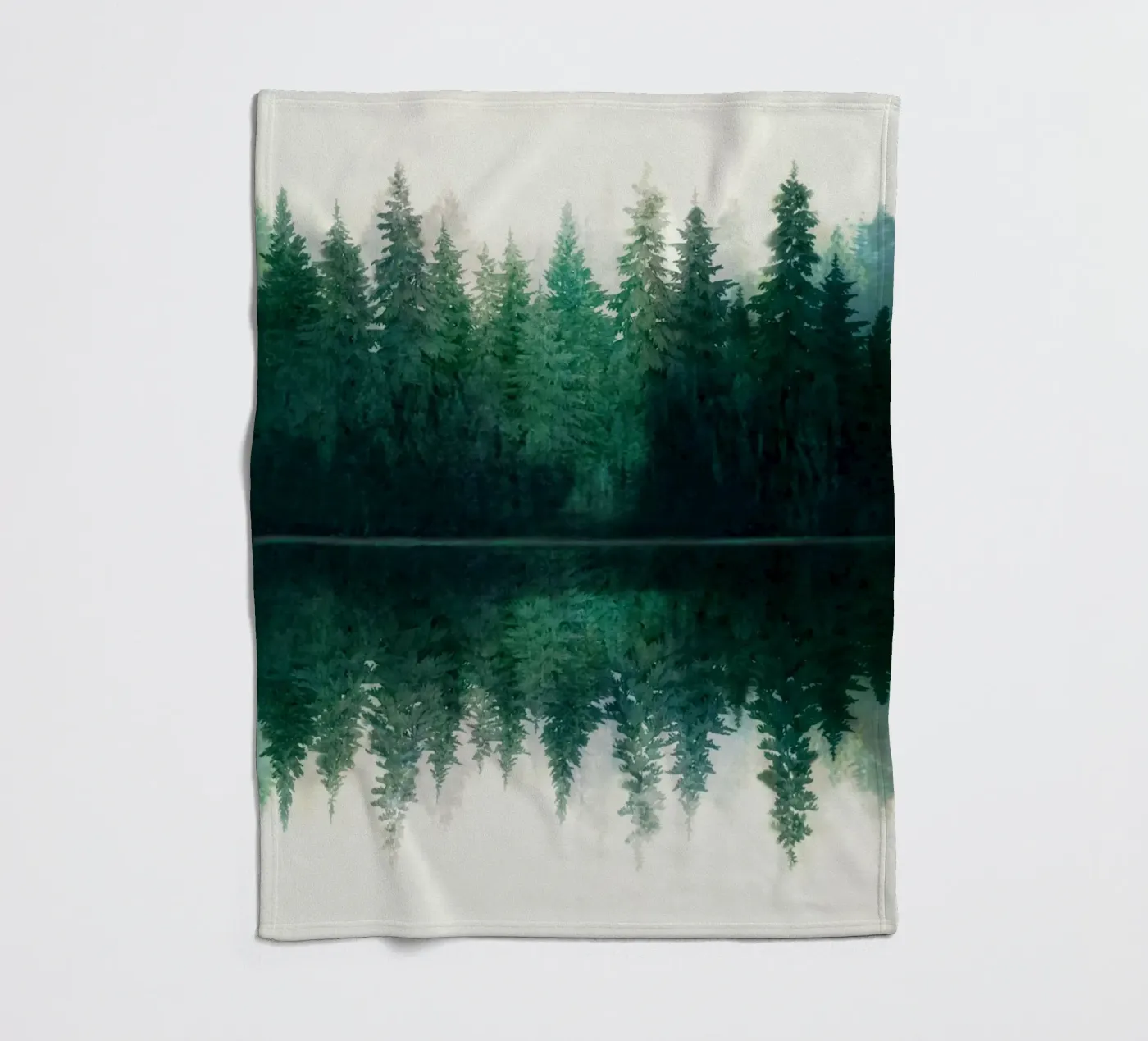 Reflection fleecedeken van Nadjaa