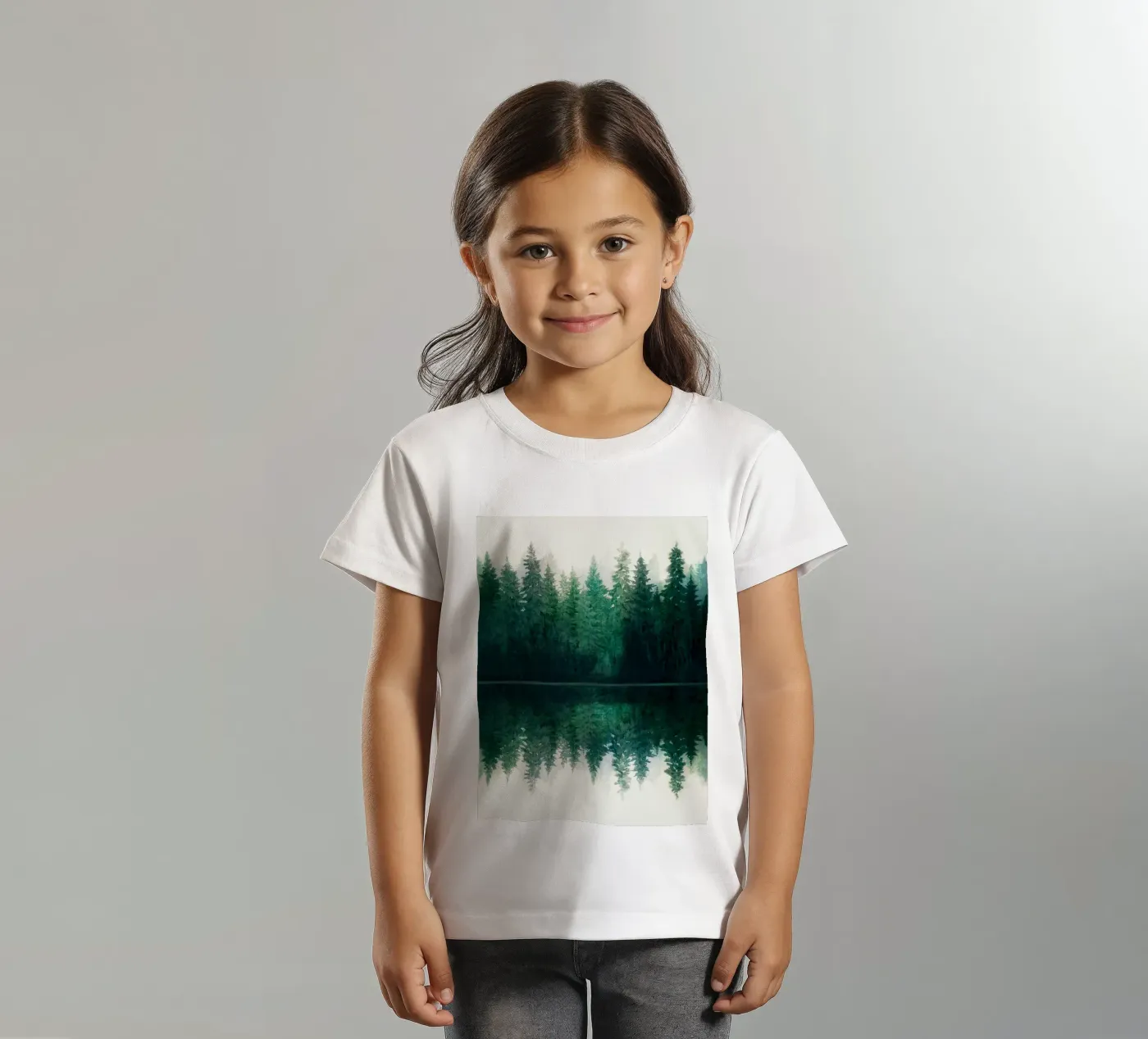 Reflection kinder t-shirt van Nadjaa