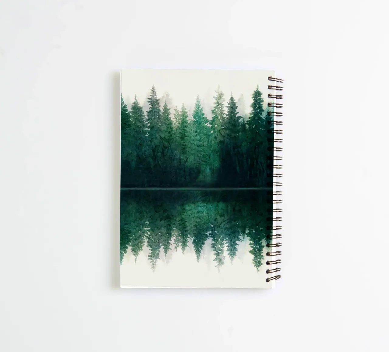 Reflection spiral notebook by Nadjaa