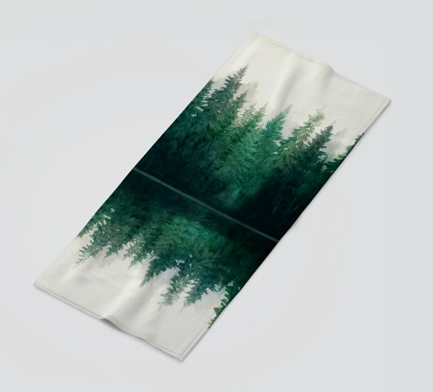 Reflection Strandtuch von Nadjaa