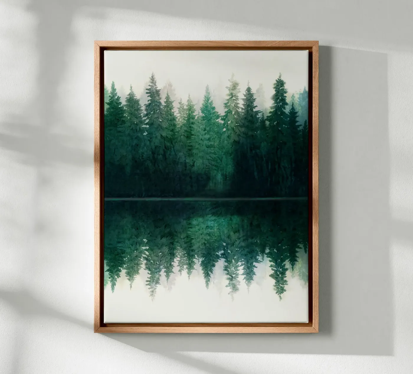 Reflection canvas by Nadjaa