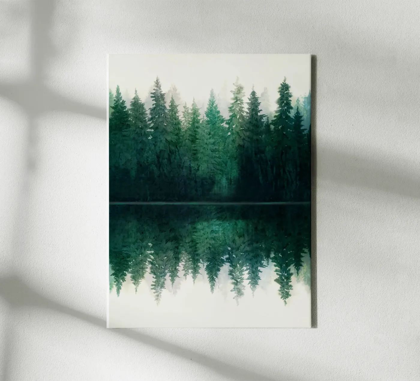 Reflection canvas by Nadjaa