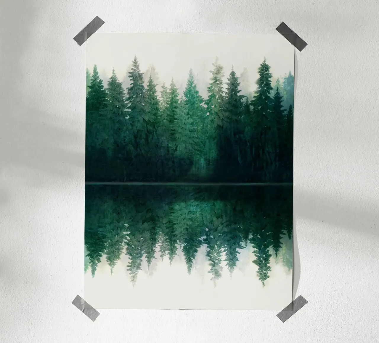 Reflection poster van Nadjaa