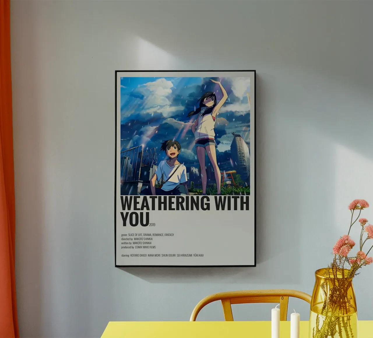 WEATHERING WITH YOU 2019 plexiglass da Totoya