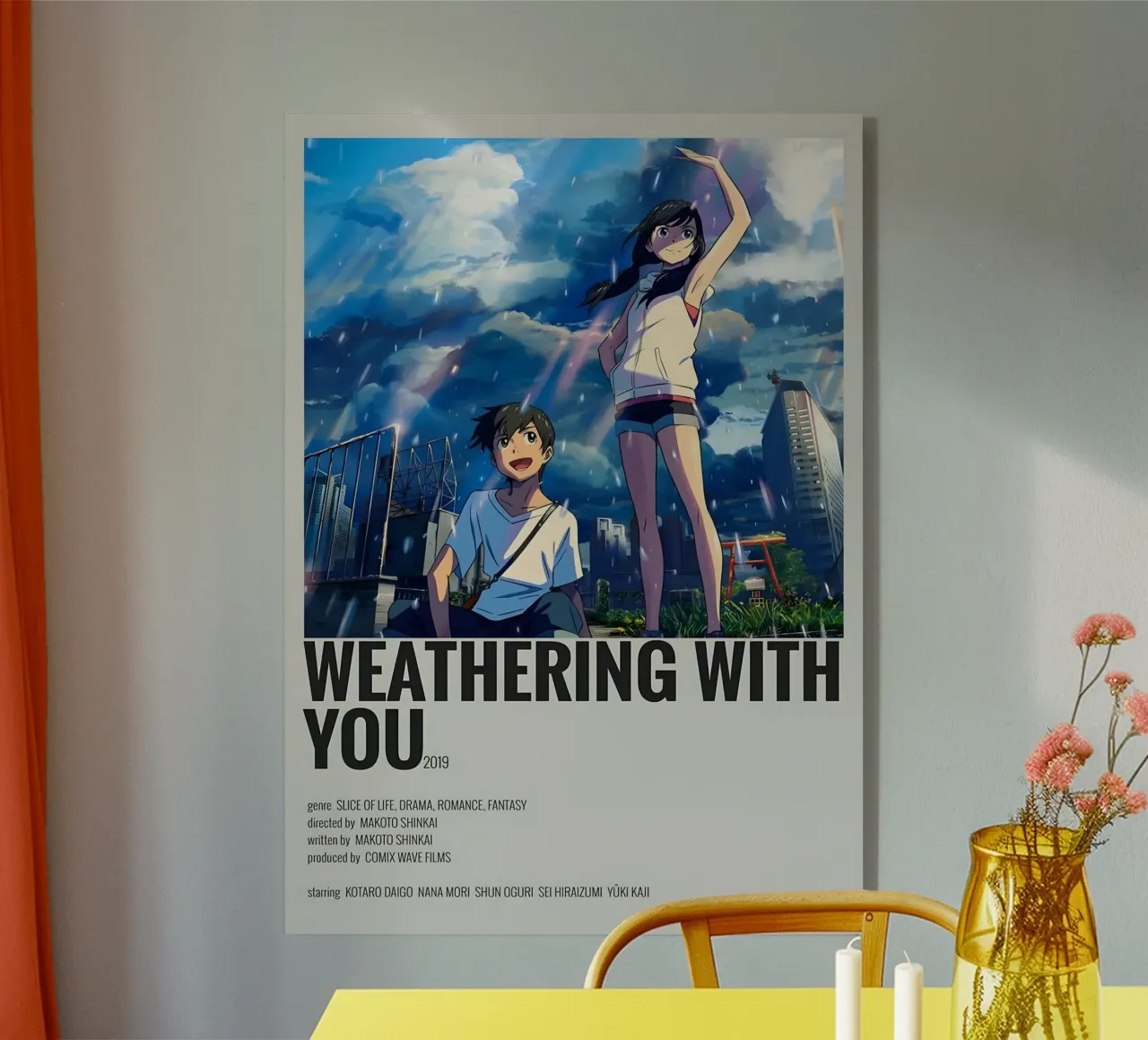 WEATHERING WITH YOU 2019 plexiglass da Totoya