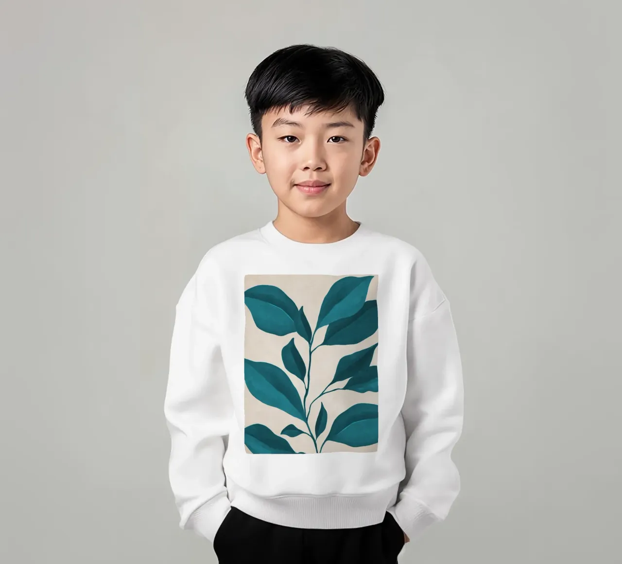 impianto minimo 59 felpa bambino da ThingDesign