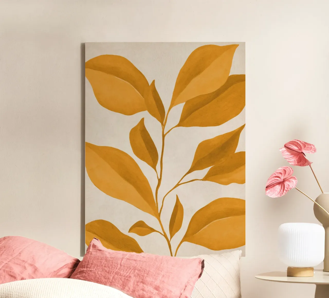 impianto minimo 60 tela con Cornice a cassetta da ThingDesign