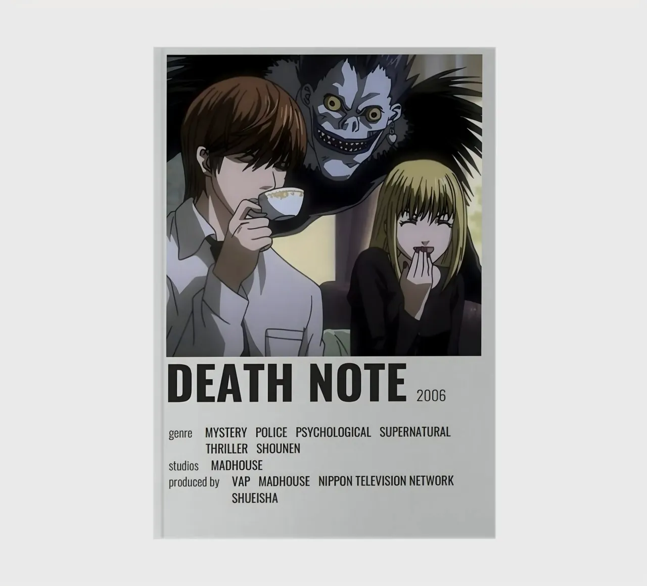 DEATH NOTE 2006 notebook by Totoya
