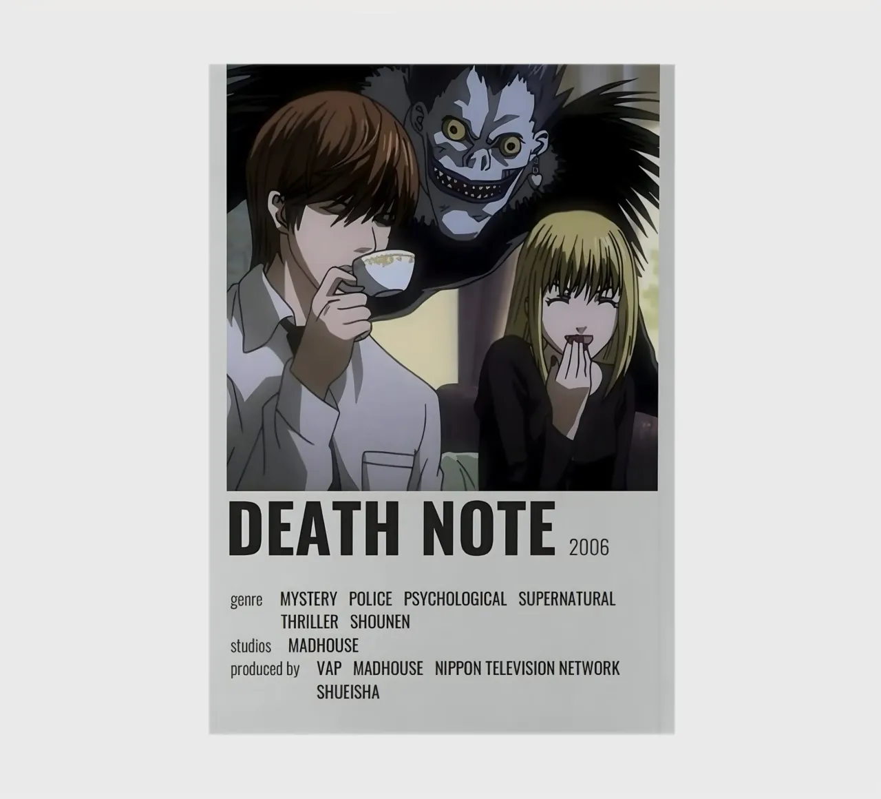 DEATH NOTE 2006 notebook by Totoya