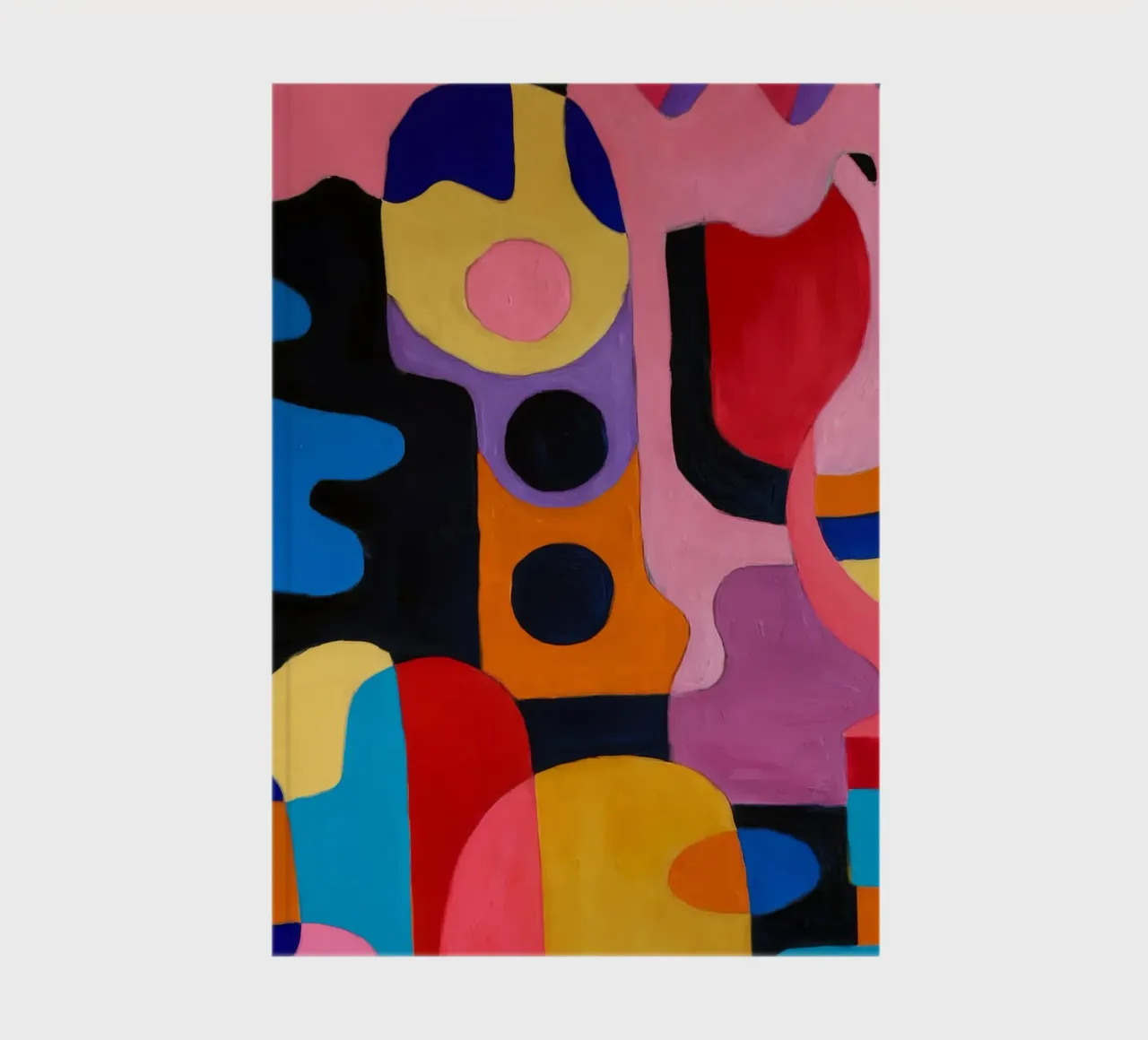 Abstract Color Symphony notebook by Monarco Virtuoso