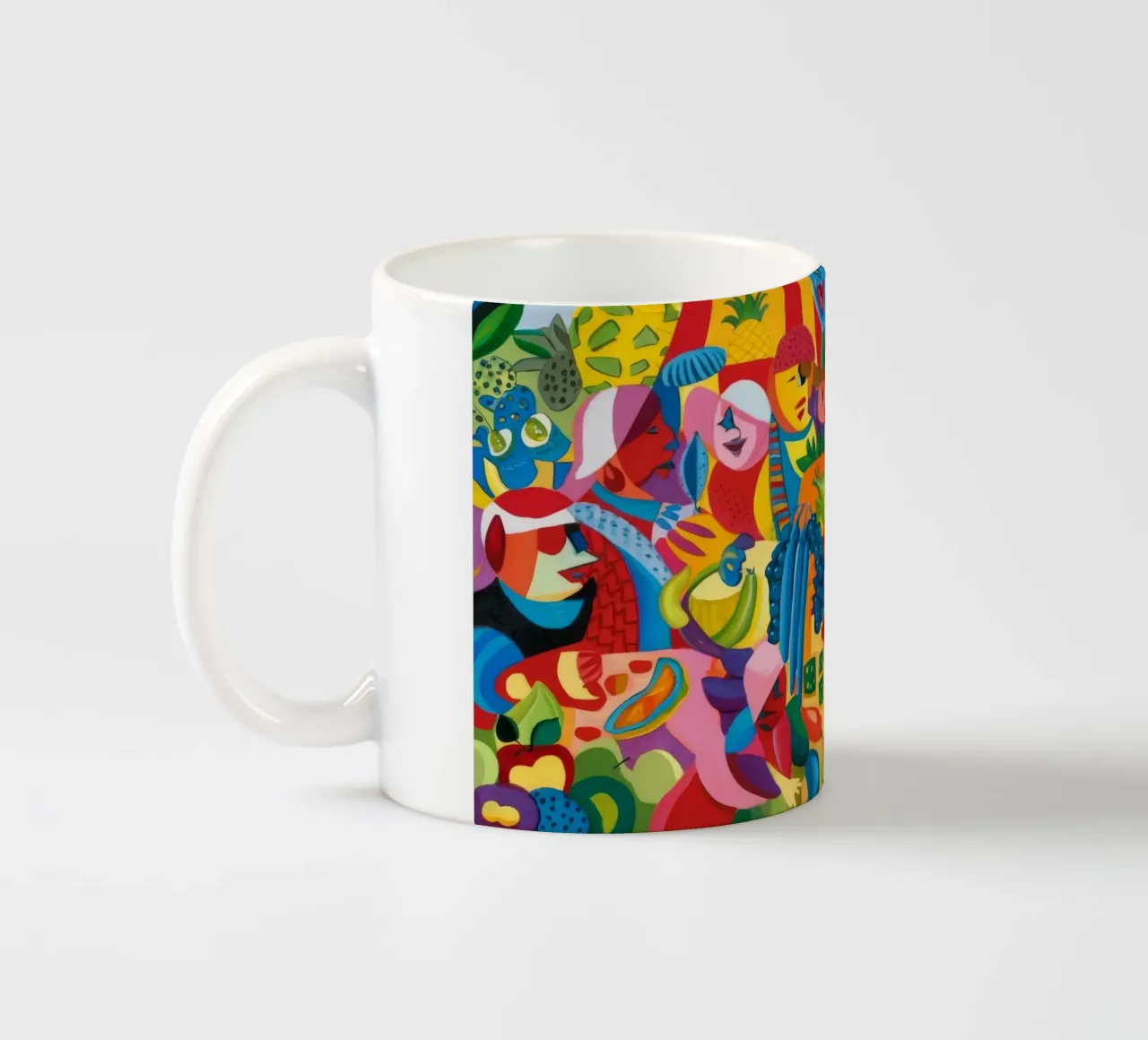 Levendig Chaos Carnaval keramische mok van Monarco Virtuoso