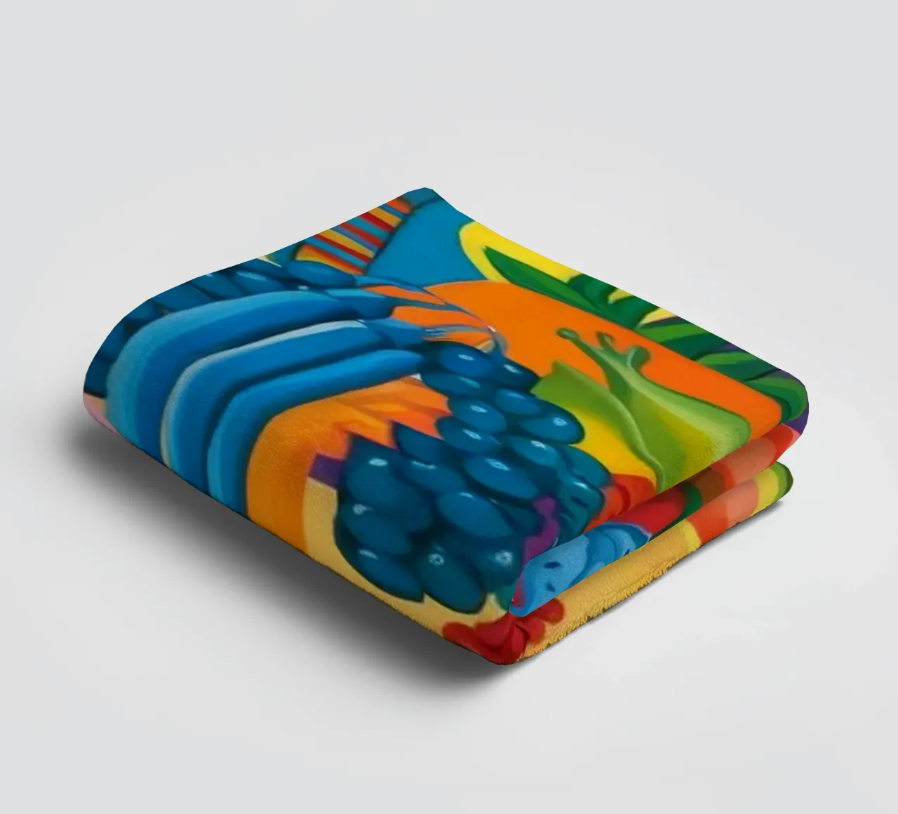 Lebendiges Chaos Karneval Handtuch von Monarco Virtuoso