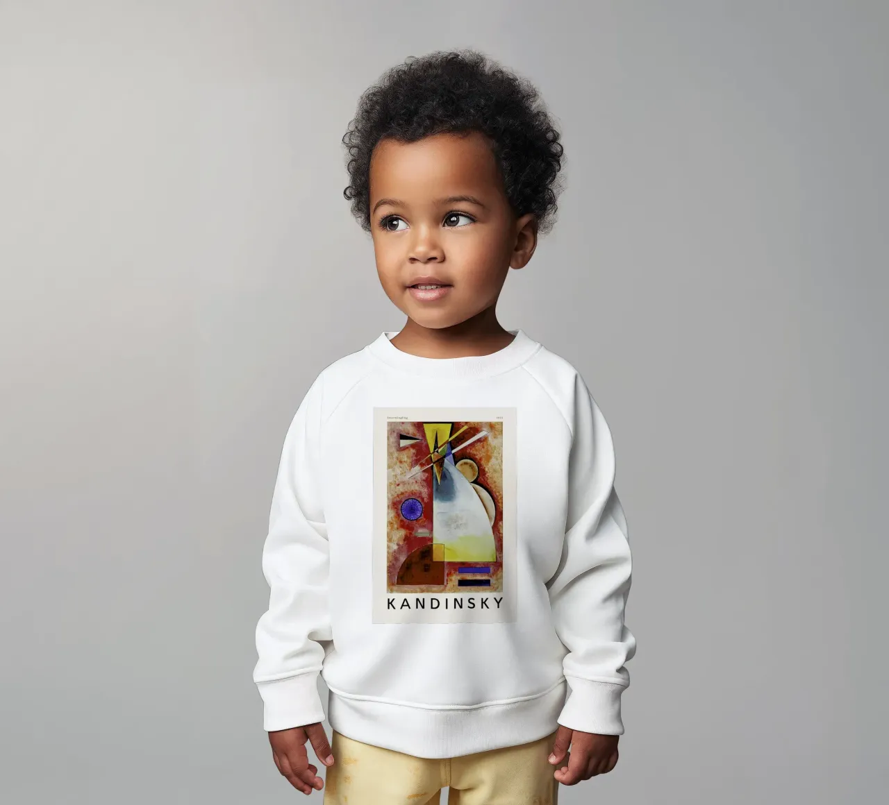 Kandinsky - Intermingling baby sweatshirt van ARTOTHEK