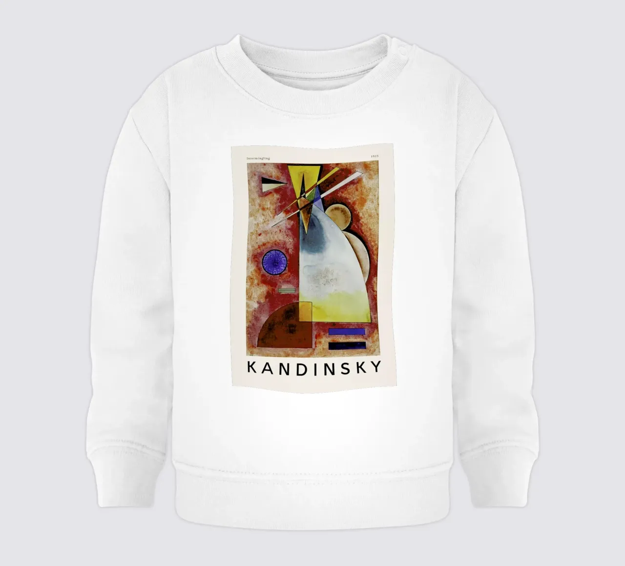 Kandinsky - Intermingling baby sweatshirt van ARTOTHEK