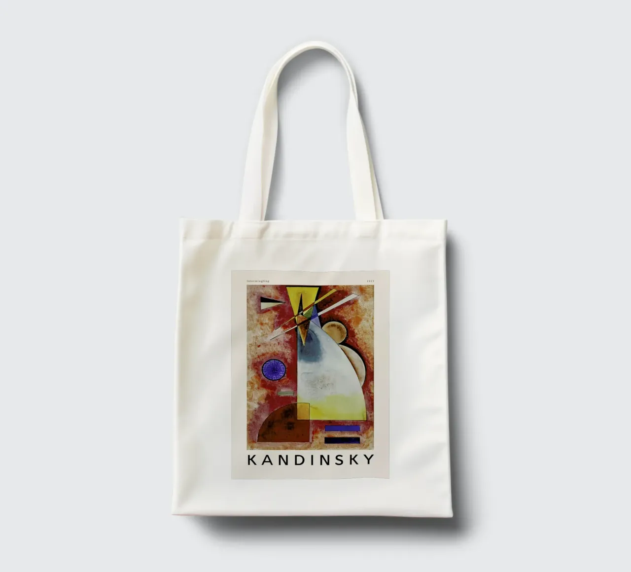 Kandinsky - Intermingling borsa in juta da ARTOTHEK