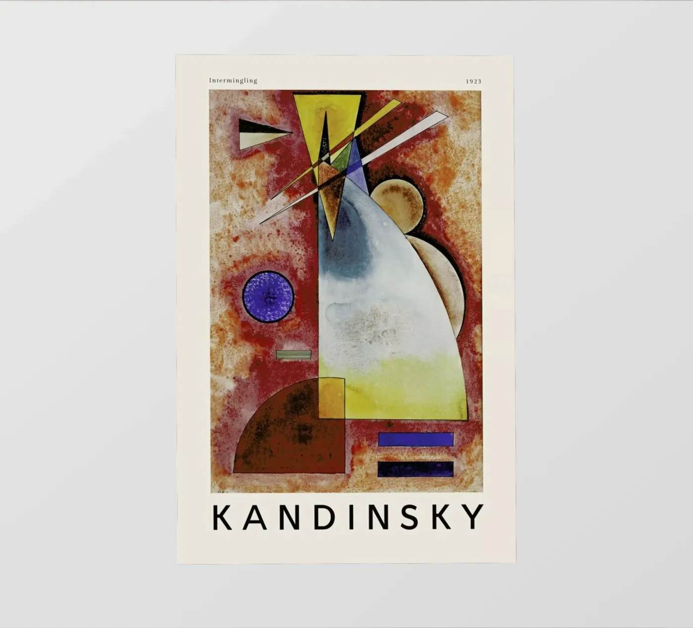 Kandinsky - Intermingling pellicola backlit da ARTOTHEK