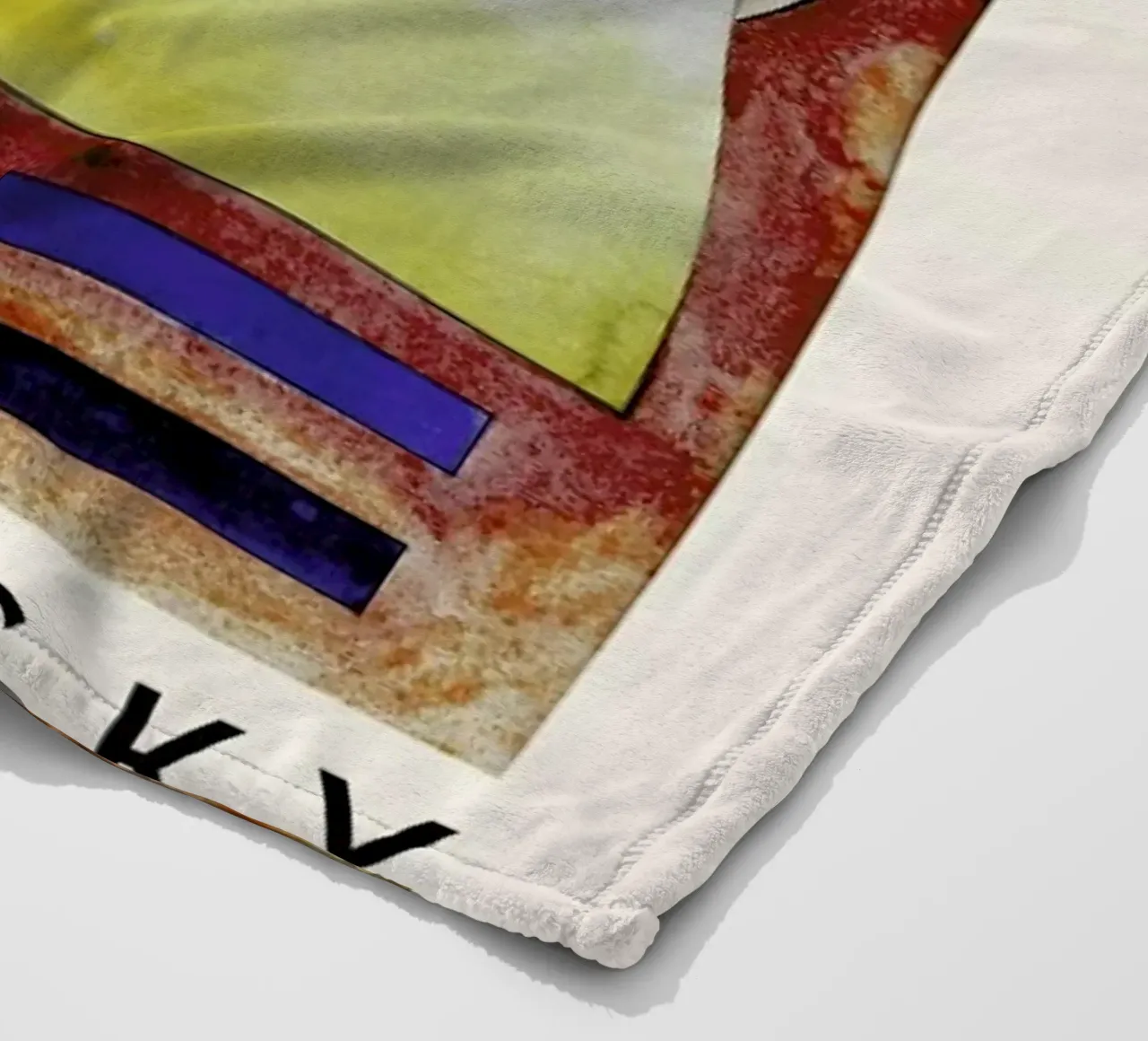Kandinsky - Intermingling coperta in pile da ARTOTHEK