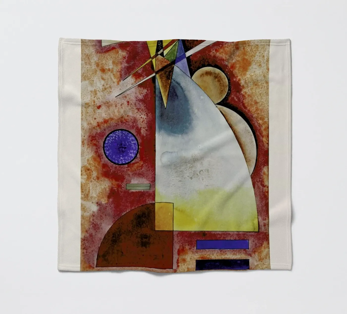 Kandinsky - Intermingling Fleecedecke von ARTOTHEK