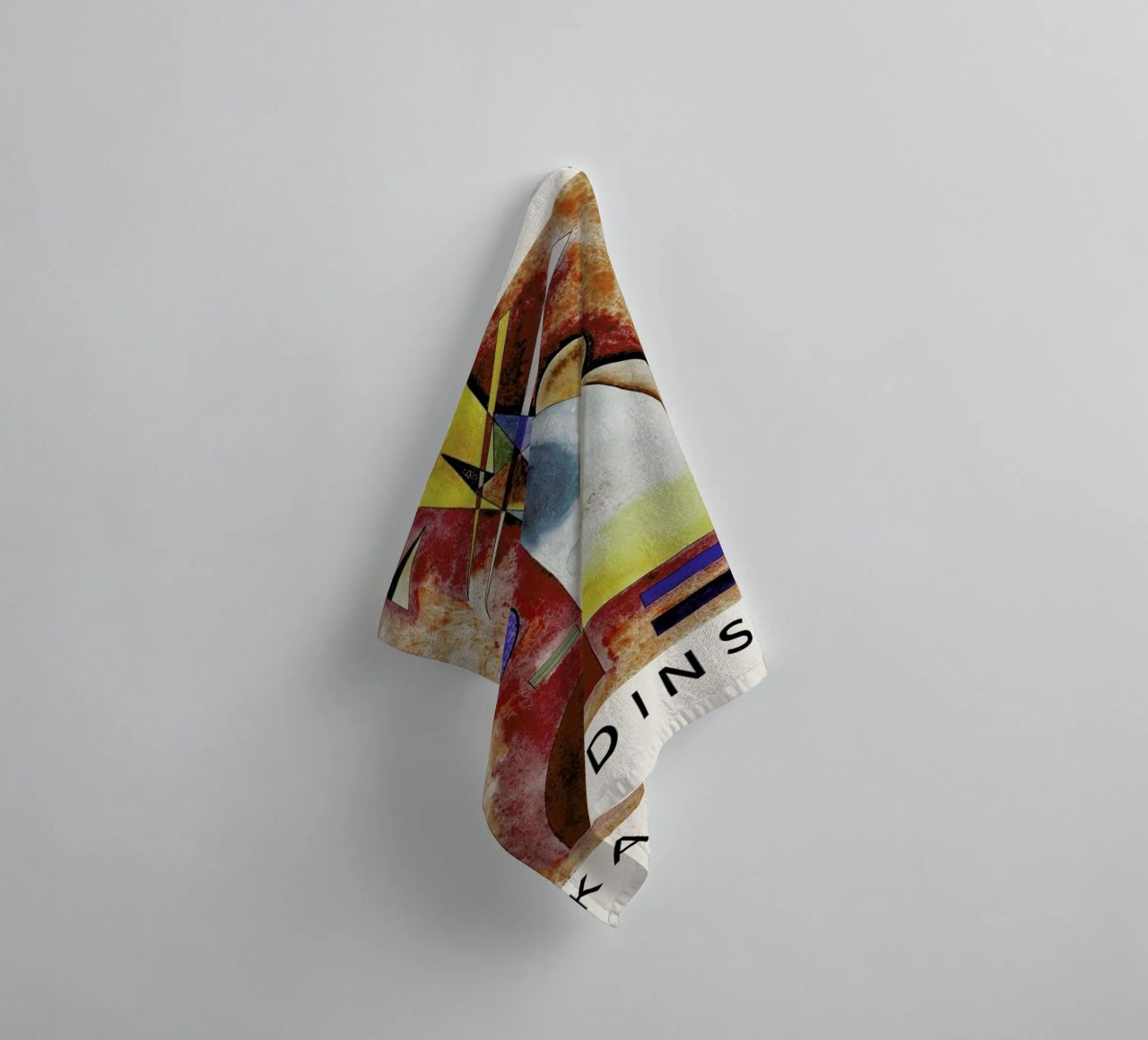 Kandinsky - Intermingling badhanddoek van ARTOTHEK