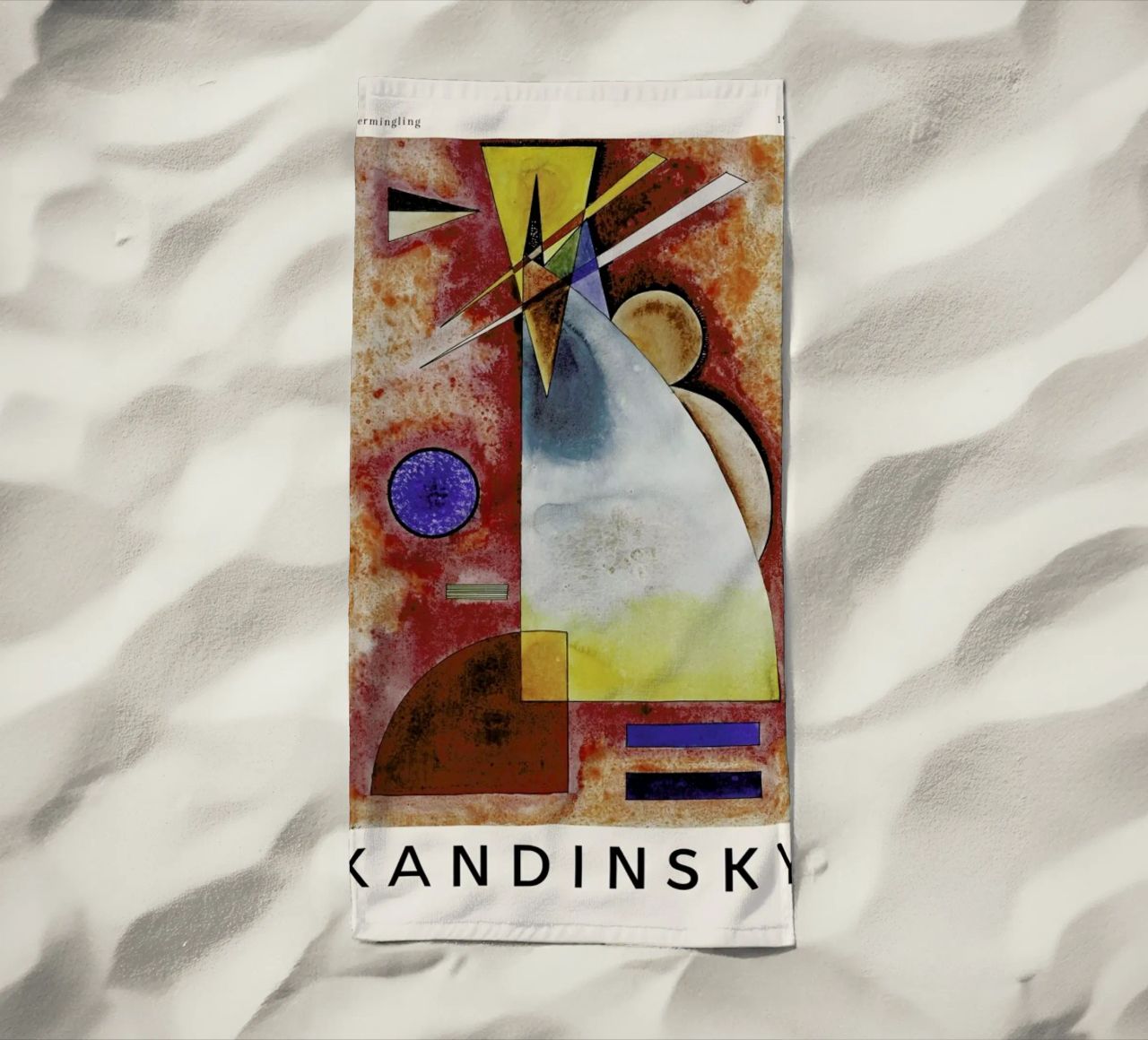 Kandinsky - Intermingling telo mare da ARTOTHEK
